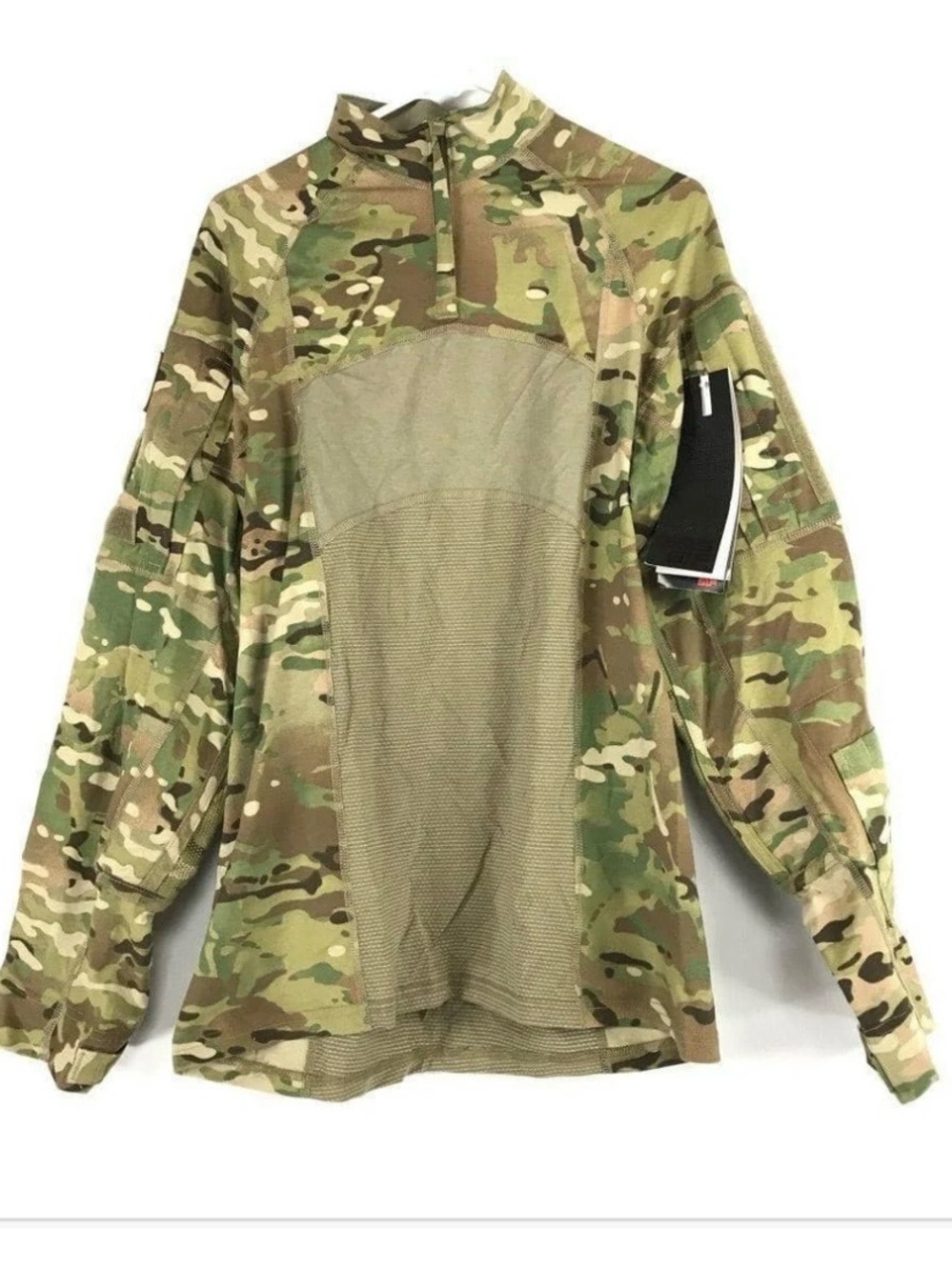 Army Combat Shirt USGI Massif OCP Multicam Shirts with Quarter Zip FR